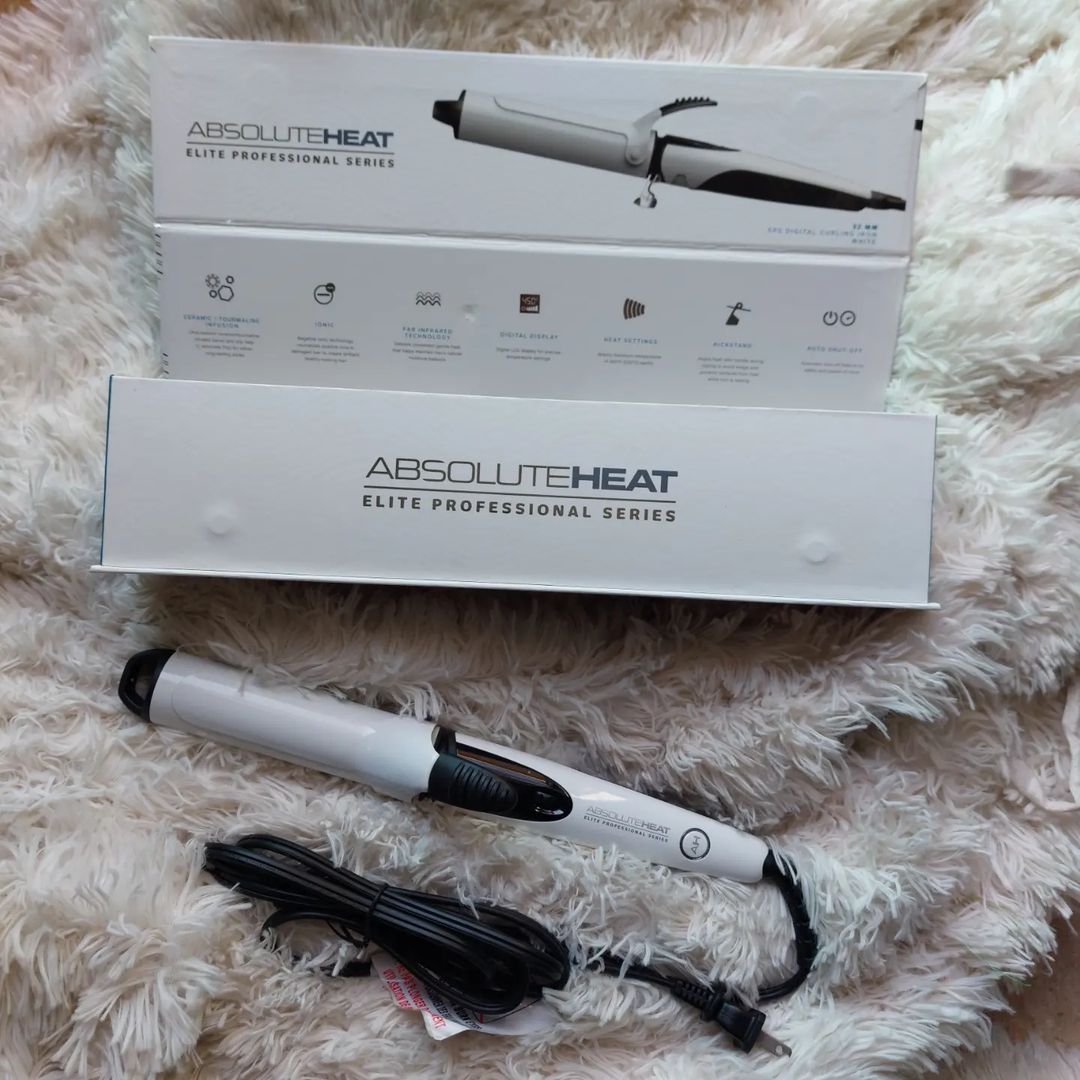 Absolute heat hotsell 32mm curling iron